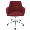 LumiSource Andrew Office Chair - Red - Front