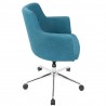 LumiSource Andrew Office Chair - Teal - Side