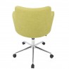 LumiSource Andrew Office Chair - Light Green - Rear