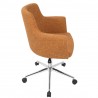 LumiSource Andrew Office Chair - Orange - Side