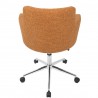 LumiSource Andrew Office Chair - Orange - Rear