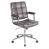 LumiSource Bureau Office Chair - Grey - Perspective