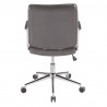 LumiSource Bureau Office Chair - Grey - Rear
