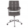 LumiSource Bureau Office Chair - Grey - Front