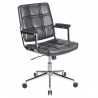 LumiSource Bureau Office Chair - Midnight Blue - Perspective