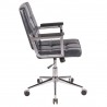 LumiSource Bureau Office Chair - Midnight Blue - Side