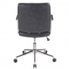 LumiSource Bureau Office Chair - Midnight Blue - Rear