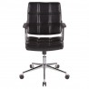 LumiSource Bureau Office Chair - Black - Front
