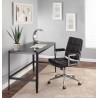 LumiSource Bureau Office Chair - Black - Lifestyle