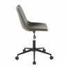 LumiSource Duke Task Chair - Grey - Side
