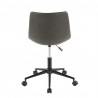 LumiSource Duke Task Chair - Grey - Rear