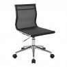 LumiSource Mirage Task Chair - Black - Perspective