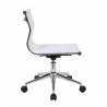 LumiSource Mirage Task Chair - White - Side