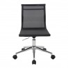 LumiSource Mirage Task Chair - Black - Front