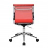 LumiSource Mirage Task Chair - Red - Rear