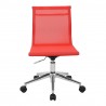 LumiSource Mirage Task Chair - Red - Front
