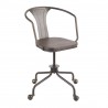 LumiSource Oregon Task Chair - Antique - Perspective