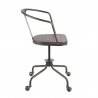 LumiSource Oregon Task Chair - Antique - Side