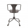 LumiSource Oregon Task Chair - Antique - Rear