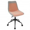 LumiSource Orzo Task Chair - Orange - Perspective