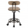 LumiSource Swift Task Chair - CAMEL - Rear