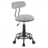LumiSource Swift Task Chair - LIGHT GREY - Perspective