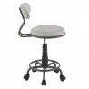 LumiSource Swift Task Chair - LIGHT GREY - Side