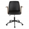 LumiSource Verdana Office Chair - Black - Front