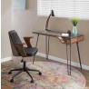 LumiSource Verdana Office Chair - Black - Lifestyle