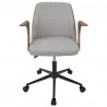 LumiSource Verdana Office Chair - Grey - Front