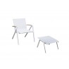 Whiteline Modern Living Soho Indoor / Outdoor Armchair - Set of 4 - Whiteline Modern Living Soho Indoor / Outdoor Armchair - Set of 4
