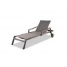 Whiteline Modern Living Sunset Outdoor Chaise - Set of 2 - Taupe - Whiteline Modern Living Sunset Outdoor Chaise - Set of 2 - Taupe