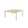 Whiteline Modern Living Cannes Indoor / Outdoor Dining Table - Whiteline Modern Living Cannes Indoor / Outdoor Dining Table
