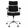 LumiSource Sigmund Chair - BLACK - Front