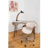 LumiSource Curvo Office Chair - Cream - Lifestyle