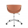 LumiSource Curvo Office Chair - Orange - Rear