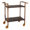 Manhattan Bar Cart - Angled - Manhattan Bar Cart - Angled
