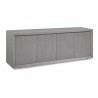 Pendenza Buffet 4 Door With Gray Oak Veneer - Angled - Pendenza Buffet 4 Door With Gray Oak Veneer - Angled
