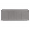 Pendenza Buffet 4 Door With Gray Oak Veneer - Front - Pendenza Buffet 4 Door With Gray Oak Veneer - Front