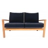 Royal Teak Coastal Wooden Love-Seat / 2-Seater 