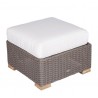 Sanibel Wicker Ottoman
