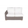 Sanibel Wicker Two-Seater Arm Right