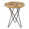 Natura Agate Accent Table - Front - Natura Agate Accent Table - Front