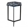 Hexagon Agate Accent Table - Hexagon Agate Accent Table