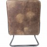 Moe's Home Collection Perth Club Chair Light Brown - Seat Leg Close-up - Moe's Home Collection Perth Club Chair Light Brown - Seat Leg Close-up
