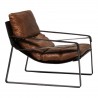 Moe's Home Collection Connor Club Chair - Brown - Side - Moe's Home Collection Connor Club Chair - Brown - Side
