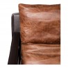 Moe's Home Collection Connor Club Chair - Brown - Back Seat Detail - Moe's Home Collection Connor Club Chair - Brown - Back Seat Detail