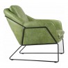 Moe's Home Collection Greer Club Chair - Green - Side - Moe's Home Collection Greer Club Chair - Green - Side