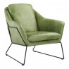 Moe's Home Collection Greer Club Chair - Green - Perspective - Moe's Home Collection Greer Club Chair - Green - Perspective