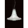 Sasha Pendant Lamp White Acrylic - Lifestyle